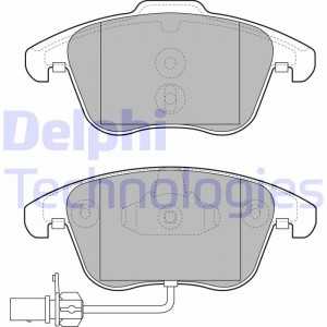Колодки тормозные дисковые LP2107 DELPHI