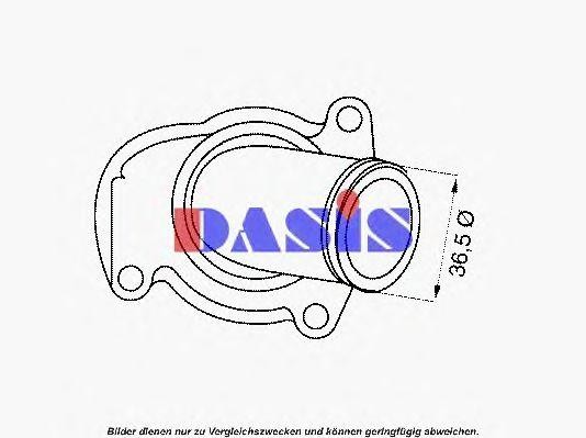 Термостат, охлаждающая жидкость 751843N AKS DASIS