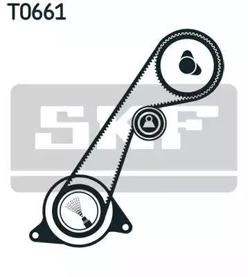 Комплект ремня ГРМ VKMS94616 SKF