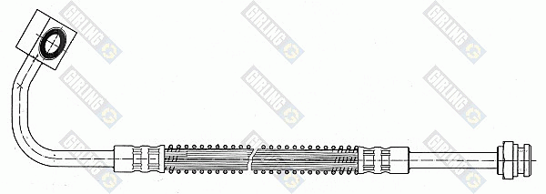Тормозной шланг 9004452 GIRLING