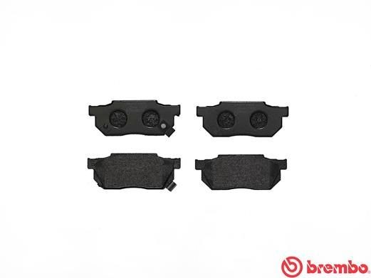 Комплект тормозных колодок, диско P 28 008 BREMBO