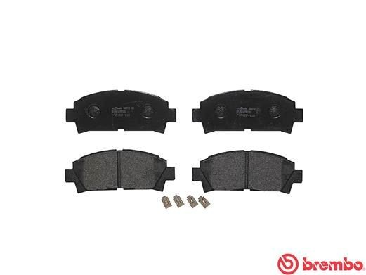 Комплект тормозных колодок, диско P83028 BREMBO