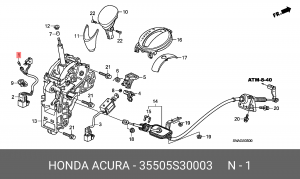 Лампа 35505S30003 HONDA