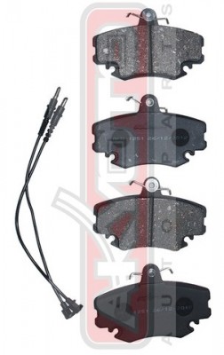 Колодки тормозные дисковые AKD-1251 AKYOTO
