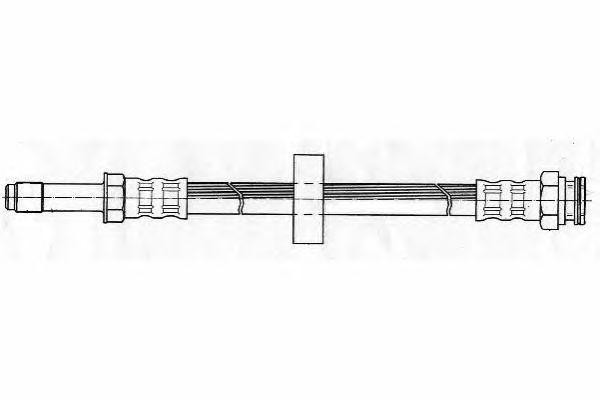 Тормозной шланг FHY2452 FERODO