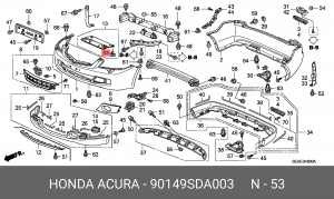 Деталь 90149SDA003 HONDA