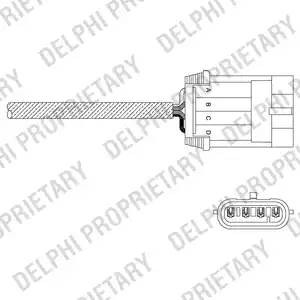 Лямбда-зонд ES1104912B1 DELPHI