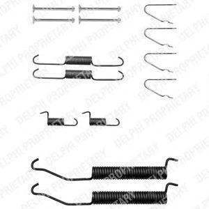 Комплектующие, тормозная колодка LY1308 DELPHI