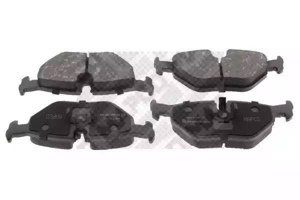 Комплект тормозных колодок, диско 6451 MAPCO