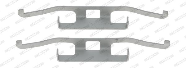 Комплектующие, колодки дискового тормоза FBA486 FERODO