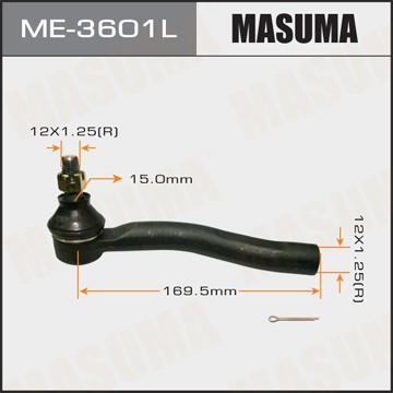 Наконечник рулевой тяги ME3601L MASUMA