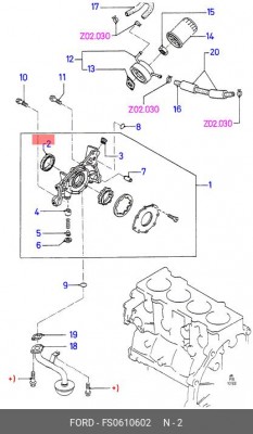 Деталь FS0610602 FORD
