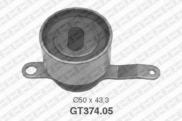 Натяжной ролик, ремень ГРМ GT374.05 NTN SNR