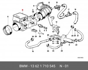 Датчик потока воздуха 13 62 1 710 545 BMW