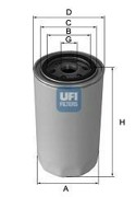 Фильтр для охлаждающей жидкости 2900100 UFI