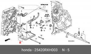 Фильтр масляный АКПП 25420RXH003 HONDA