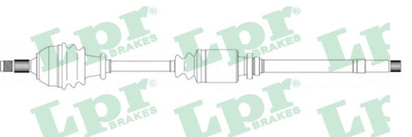 Приводной вал DS16081 LPR