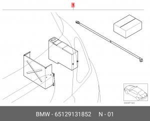 Деталь 65 12 9 131 852 BMW
