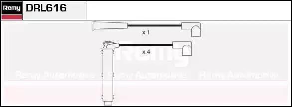 Ккомплект проводов зажигания DRL616 DELCO REMY
