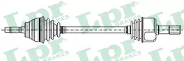 Приводной вал DS16116 LPR
