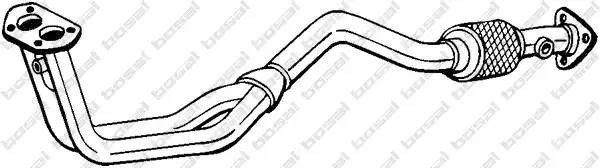 Выпускной трубопровод 827-225 BOSAL