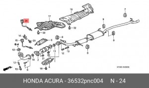 Лямбда-зонд 36532PNC004 HONDA