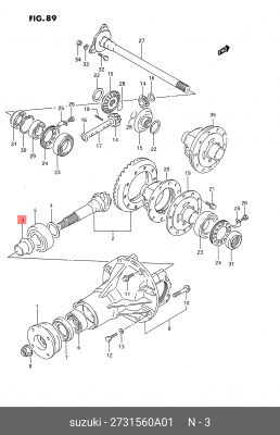 Деталь 27315-60A01 SUZUKI