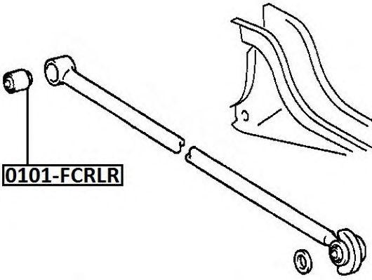 Сайлентблок 0101-FCRLR ASVA