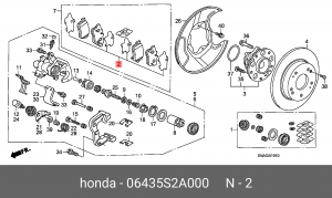 Шайба 06435S2A000 HONDA