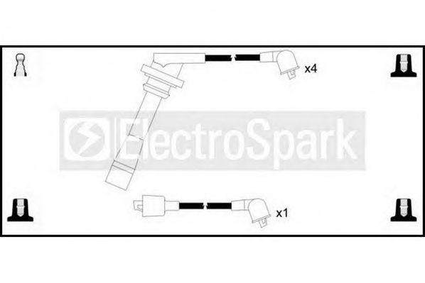 Ккомплект проводов зажигания OEK058 STANDARD