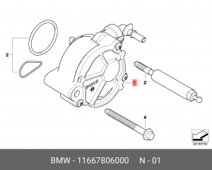 Вакуумный насос, тормозная система 11 66 7 806 000 BMW
