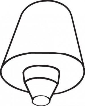Буфер, глушитель 255-808 BOSAL