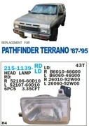 Фара головного света 2151139RLD DEPO