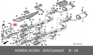 Лямбда-зонд 36531PT6A02 HONDA