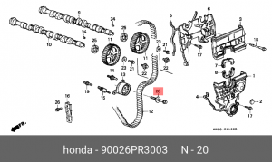 Деталь 90026PR3003 HONDA