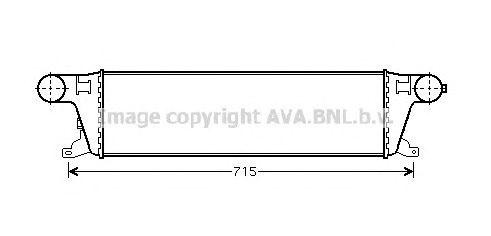 Интеркулер JR4042 AVA