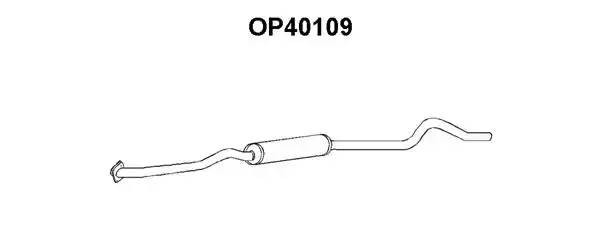 Предглушитель выхлопных газов OP40109 VENEPORTE