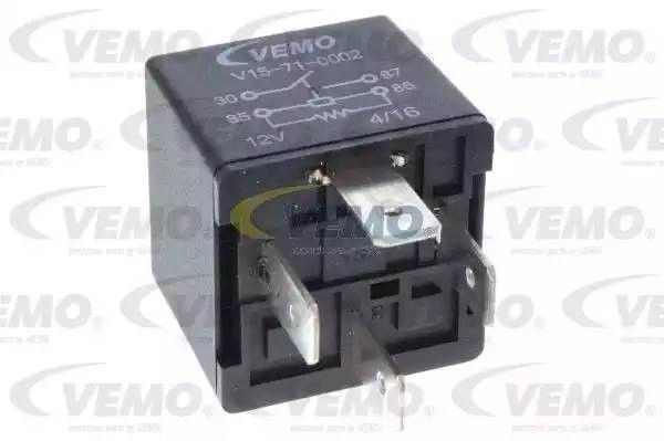 Реле, продольный наклон шкворня вентилятора V15-71-0002 VEMO