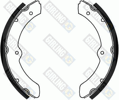 Комплект тормозных колодок 5184609 GIRLING