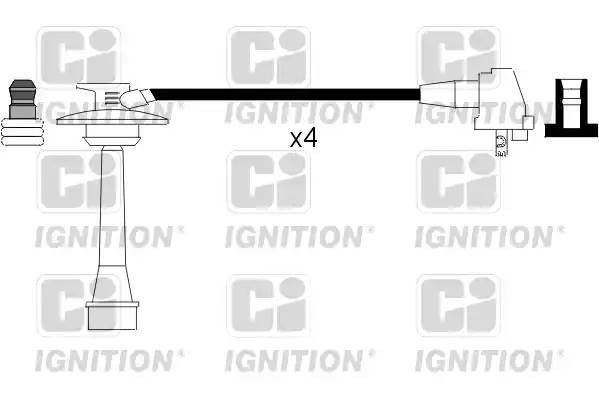 Ккомплект проводов зажигания XC952 QUINTON HAZELL