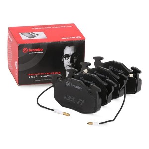Комплект тормозных колодок, диско P68010 BREMBO