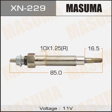 Свеча накаливания XN229 MASUMA