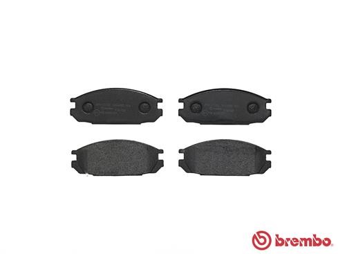 Комплект тормозных колодок, диско P56020 BREMBO