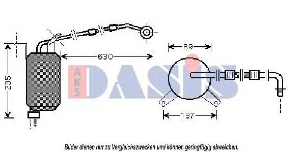 Осушитель, кондиционер 800293N AKS DASIS
