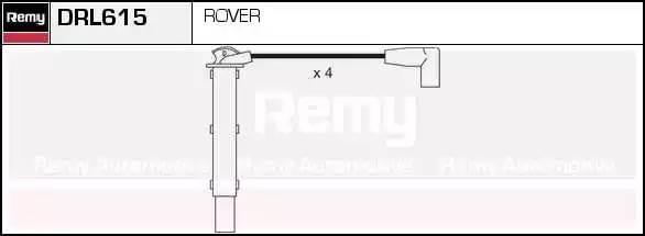 Ккомплект проводов зажигания DRL615 DELCO REMY