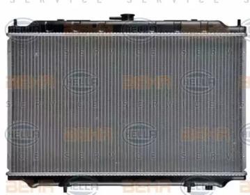 Радиатор, охлаждение двигател 8MK 376 724-671 HELLA