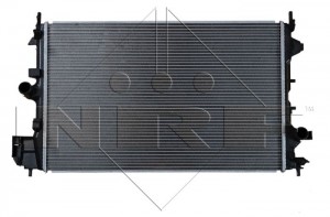Радиатор, охлаждение двигател 58204 NRF