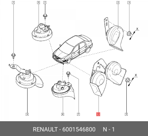 Деталь 6001546800 RENAULT