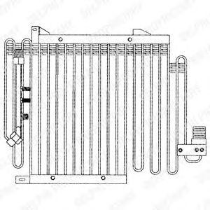 Конденсатор, кондиционер TSP0225170 DELPHI