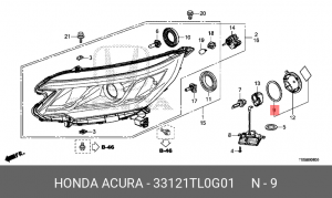 Деталь 33121TL0G01 HONDA